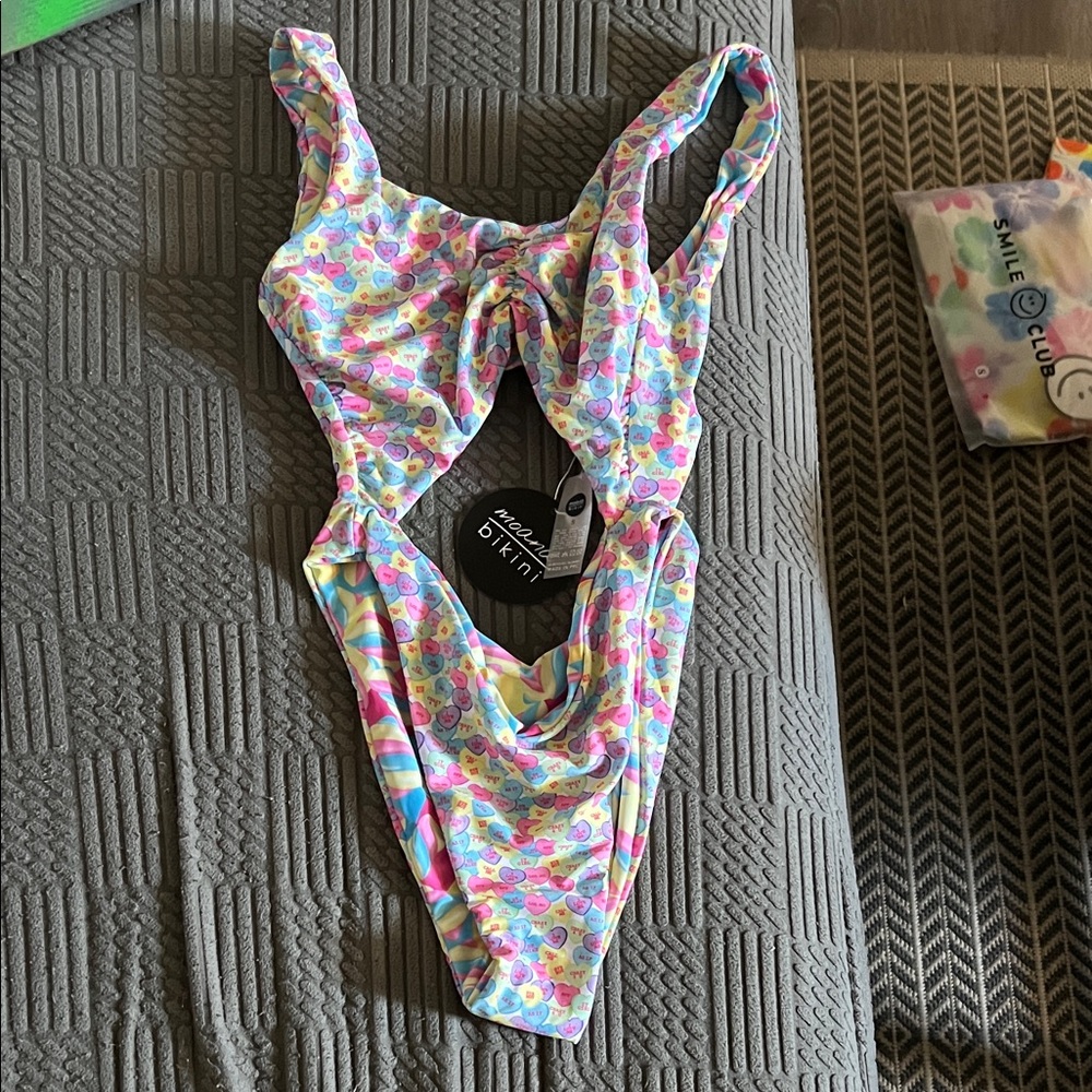 Moana Bikini Colorful Patterned One-Piece